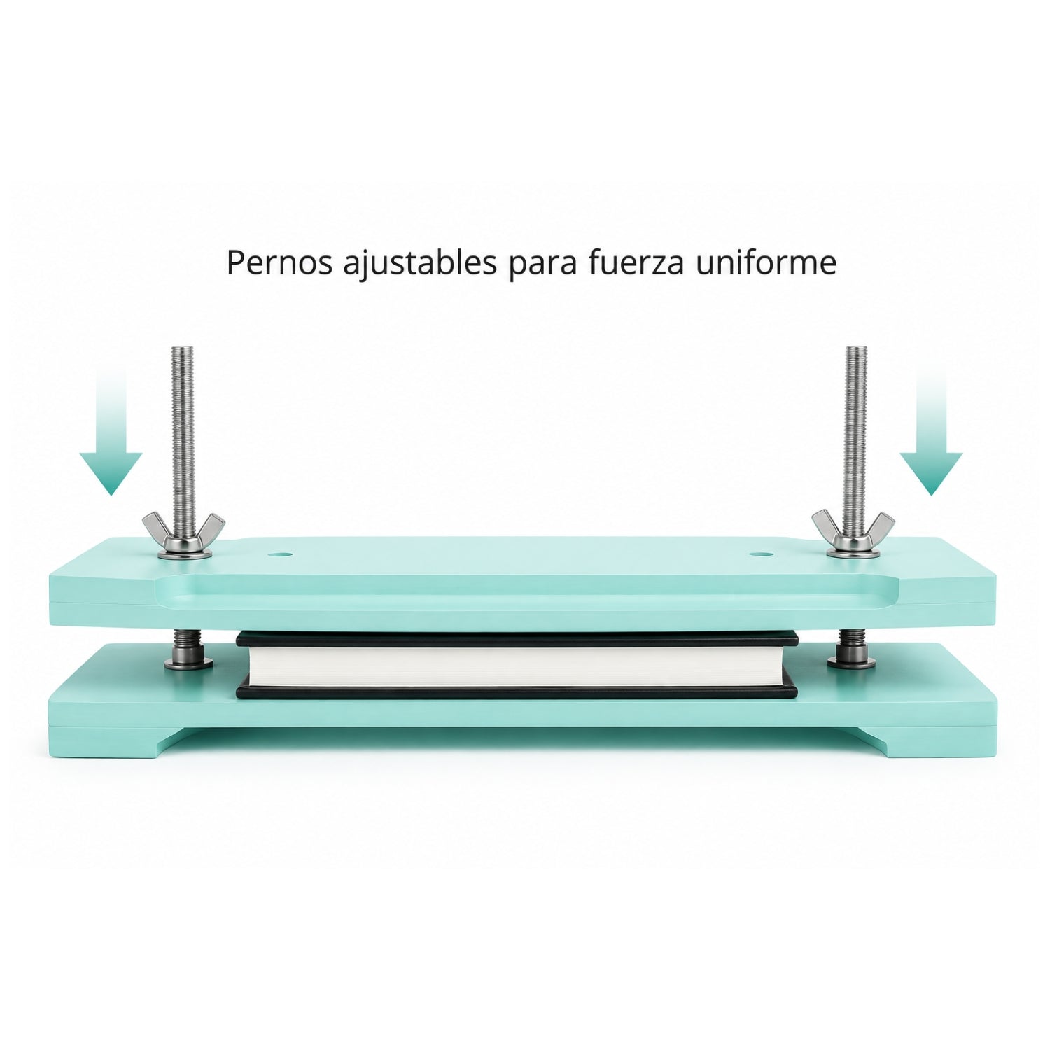 Prensa de Madera Menta para Encuadernación Encuadernacion Hobbees