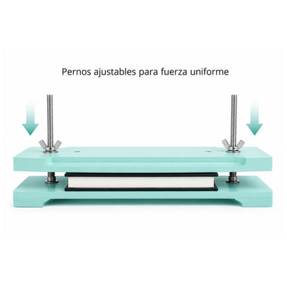 Prensa de Madera Menta para Encuadernación Encuadernacion Hobbees