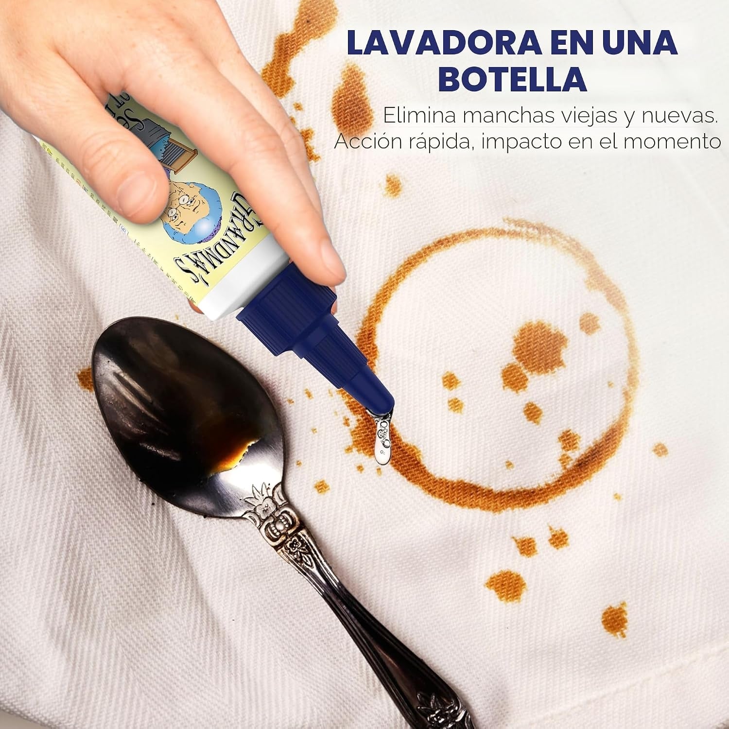 Secret Spot Remover / Removedor de Manchas Pintura para Tela Grandma&