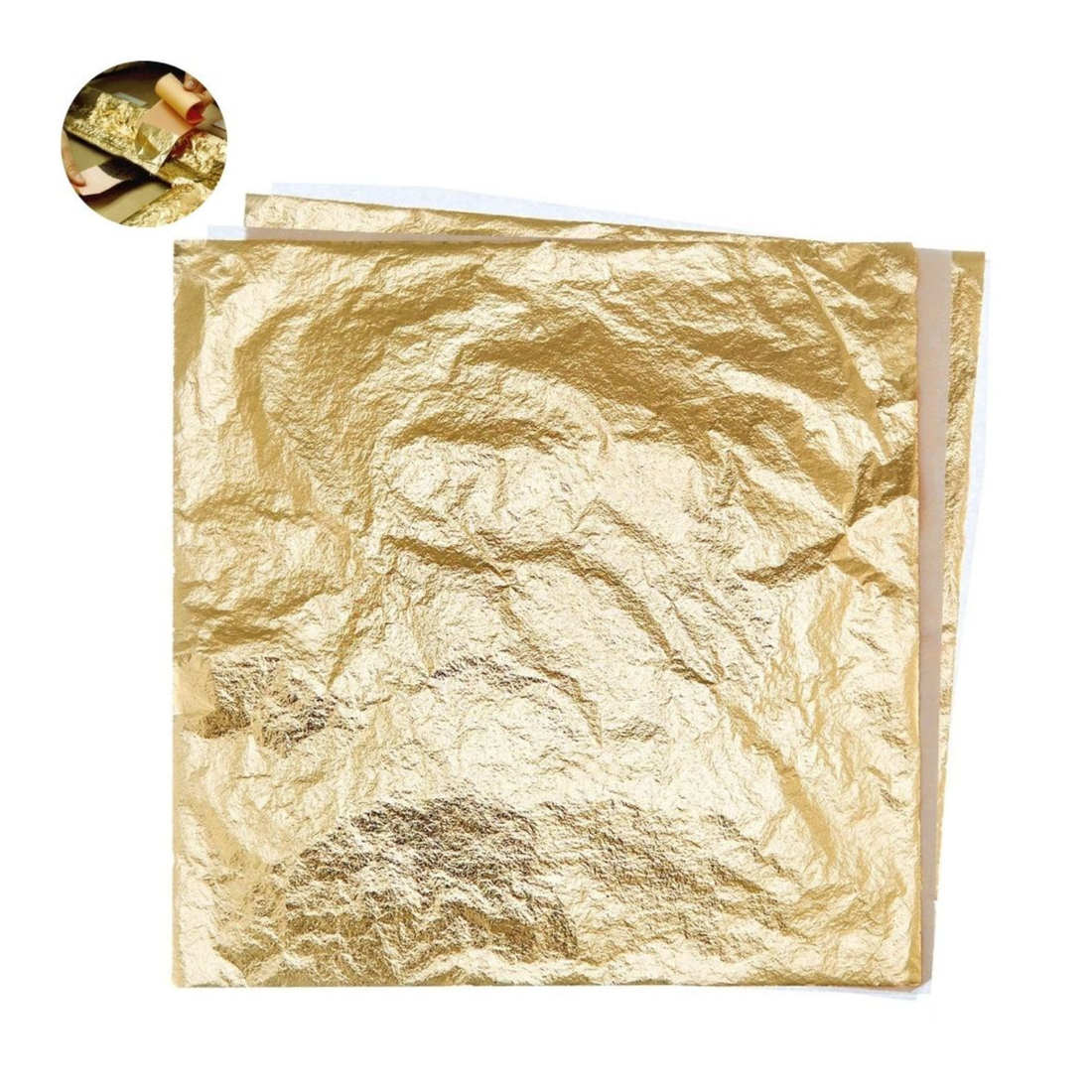 Gold Metal Leaf / 25 Láminas de Hoja de Oro Pinturas Speedball