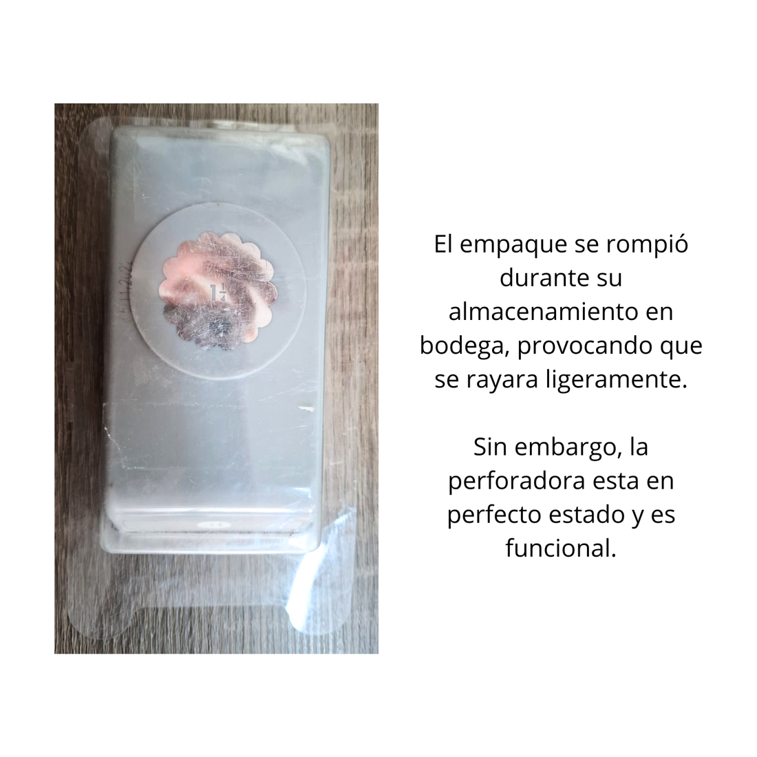 EA Slim Punch Scalloped Circle 1 1/4" / Perforadora de Círculo de Escalopa 3.17 cm