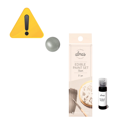 EA Silver Edible Paint / Pintura Comestible Plateada