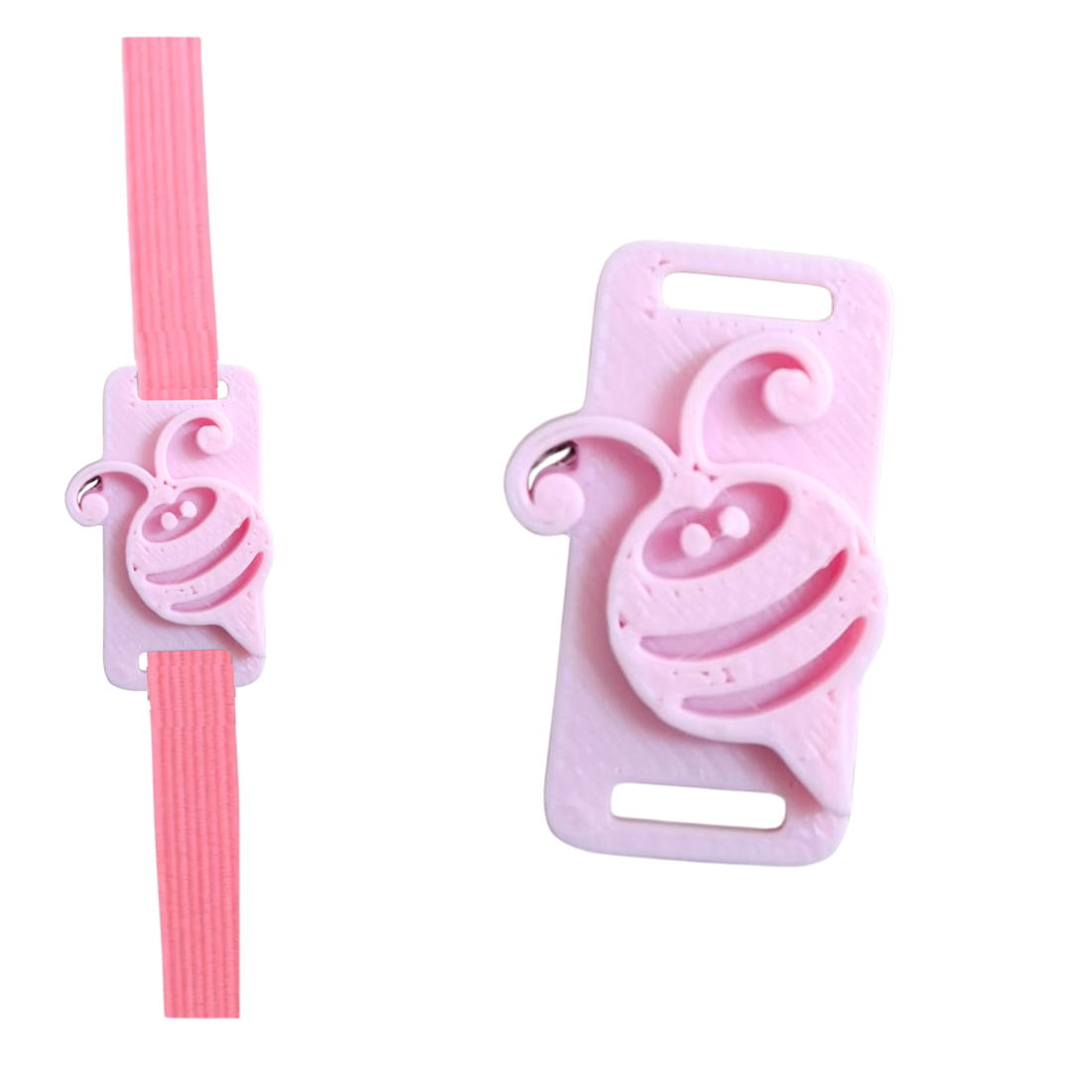 5 Charms Abeja para Encuadernación color Rosa Encuadernacion Hobbees