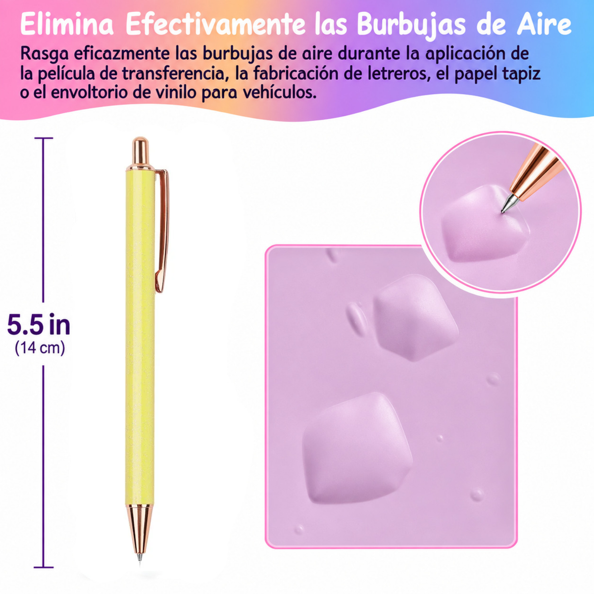 Dopamine Weeding Pen / Bolígrafo color Amarillo