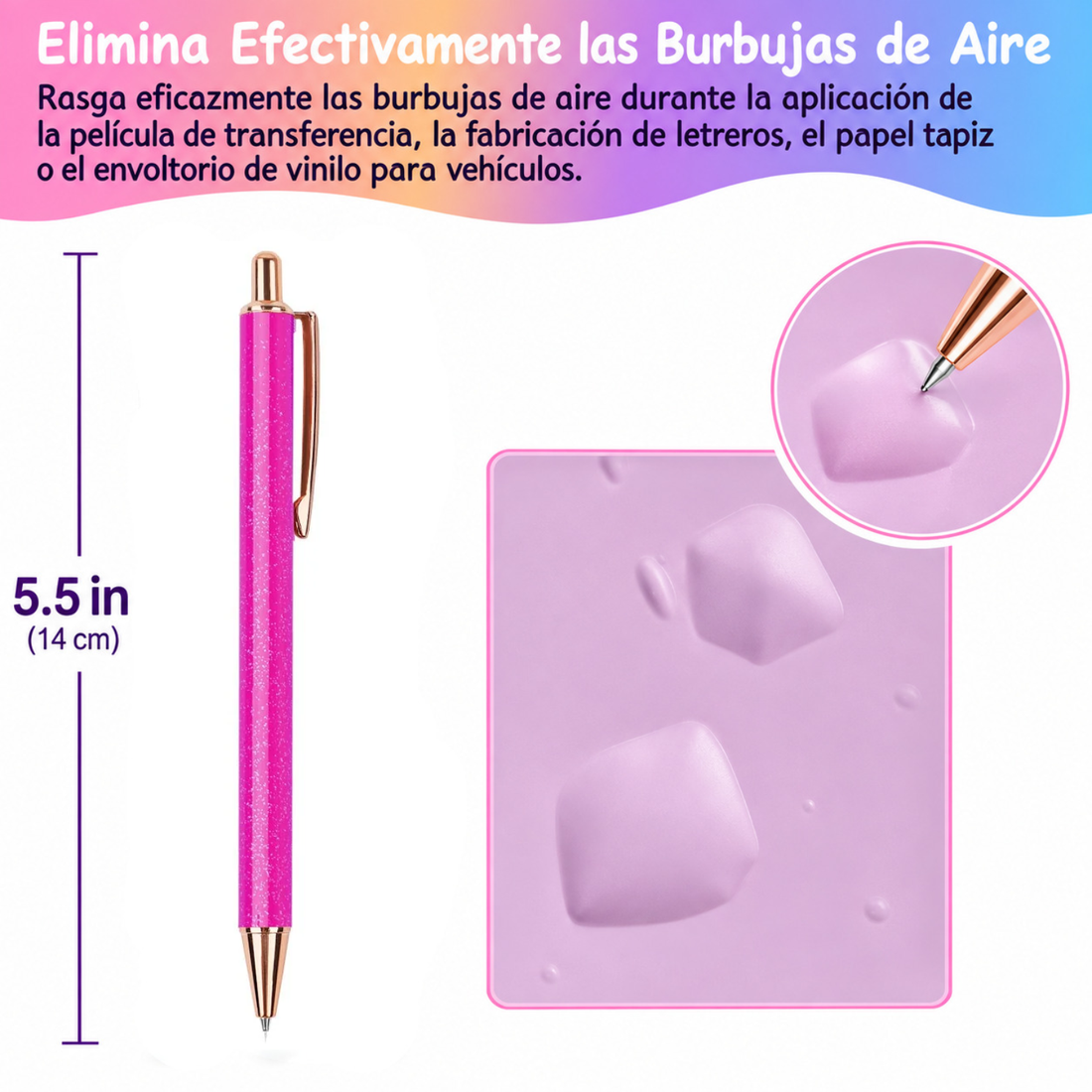Dopamine Weeding Pen / Bolígrafo color Super Rosa