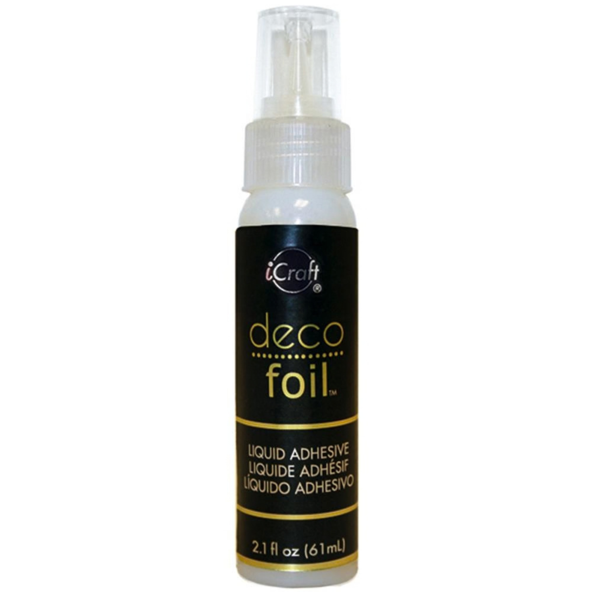 Deco Foil Liquid Adhesive / Adhesivo para Foil Adhesivos / Pegamentos iCraft