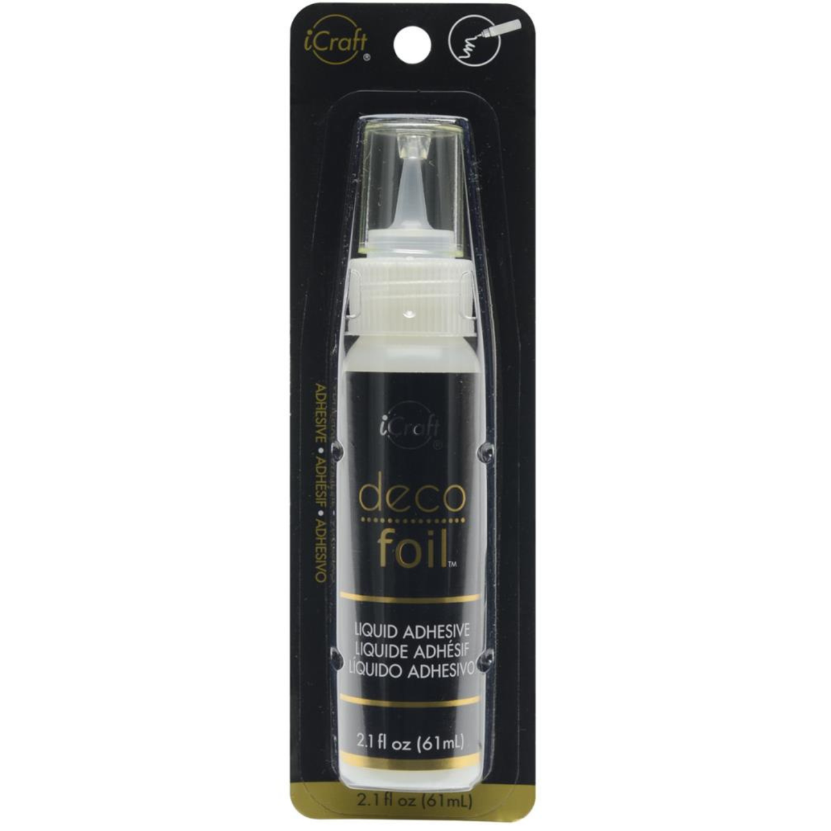 Deco Foil Liquid Adhesive / Adhesivo para Foil Adhesivos / Pegamentos iCraft