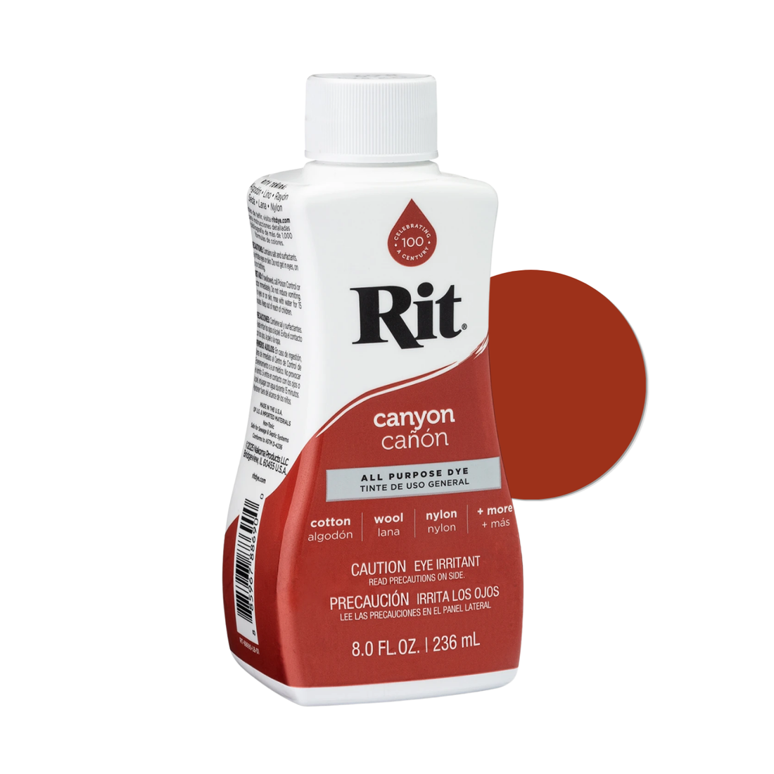 Rit Dye Liquid Canyon / Líquido para Teñir Cañon Pintura para Tela Rit