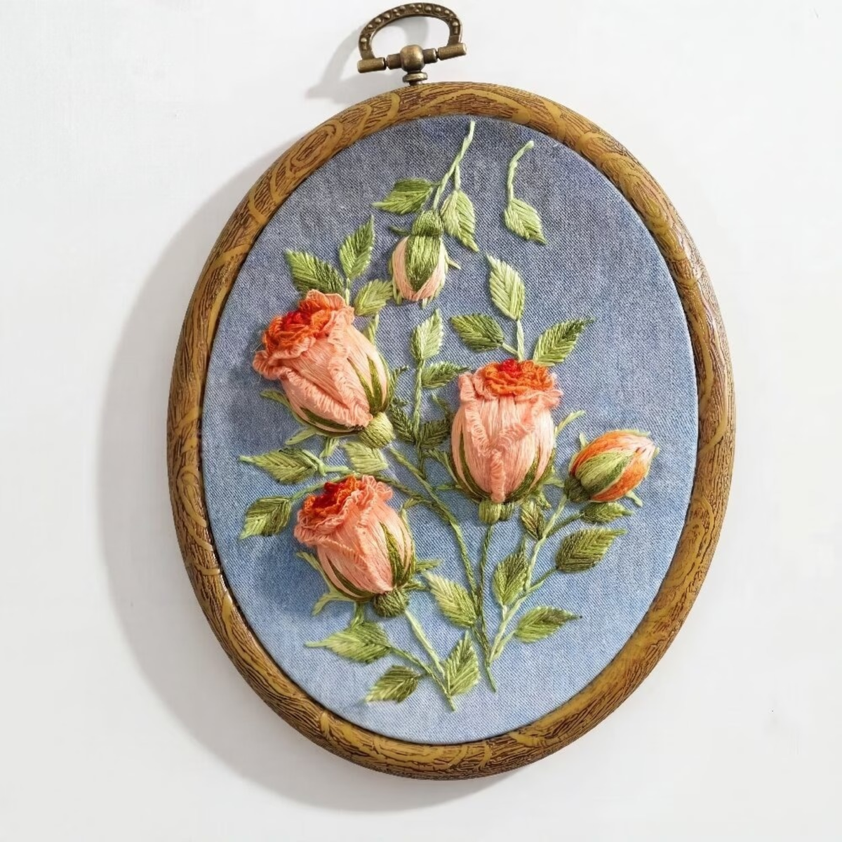 Kit Bordado Flower Bouquet Embroidery Kit 15cm