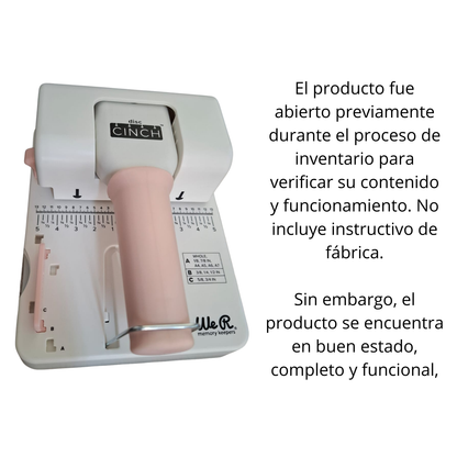 EA Disc Cinch Binding Tool / Encuadernadora de Discos Máquinas We R Memory Keepers