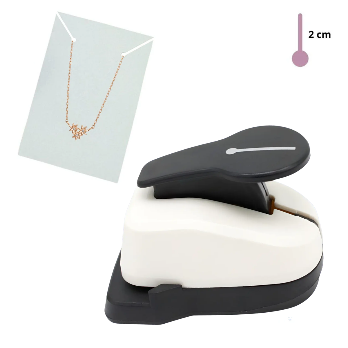 Corner Necklace Card Punch / Perforadora para Crear Exhibidor de Collares Perforadoras Hobbees