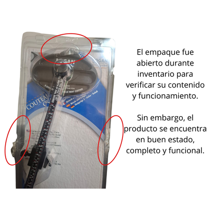 EA Oval &amp; Circle Cutter / Cortador de Círculos y Óvalos Para Carton