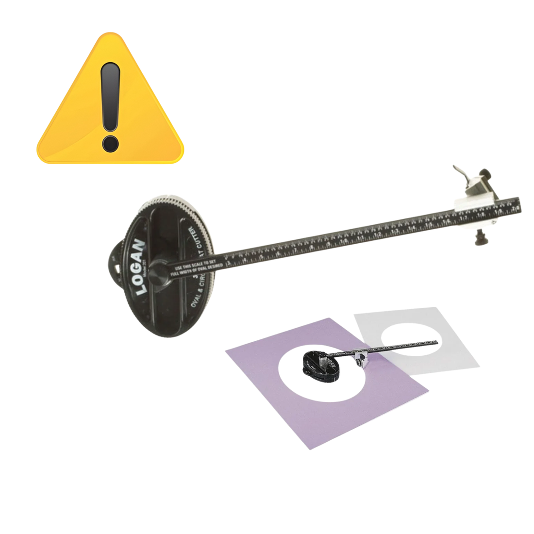 EA Oval &amp; Circle Cutter / Cortador de Círculos y Óvalos Para Carton Cortadoras / Guillotinas Logan