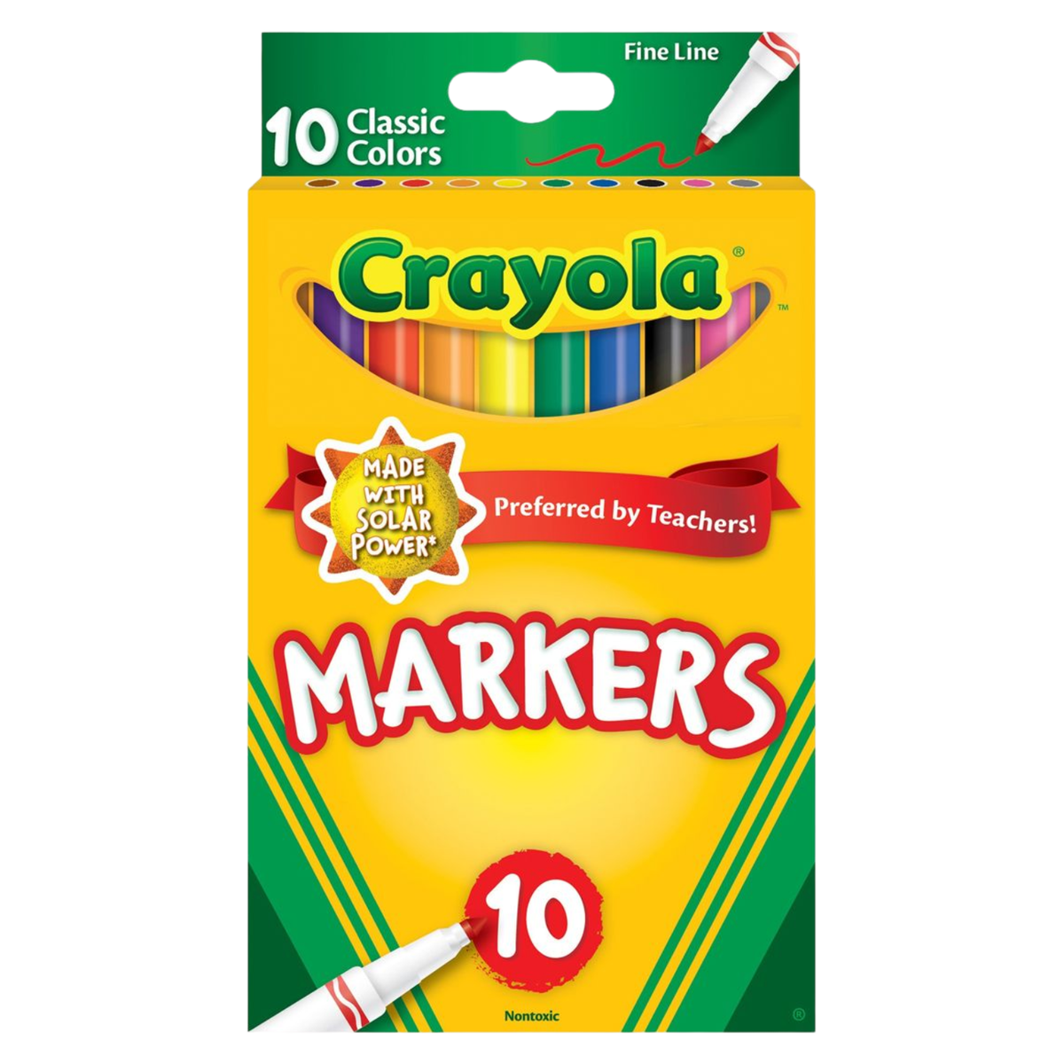 Fine Line Markers / 10 Marcadores Punta Fina