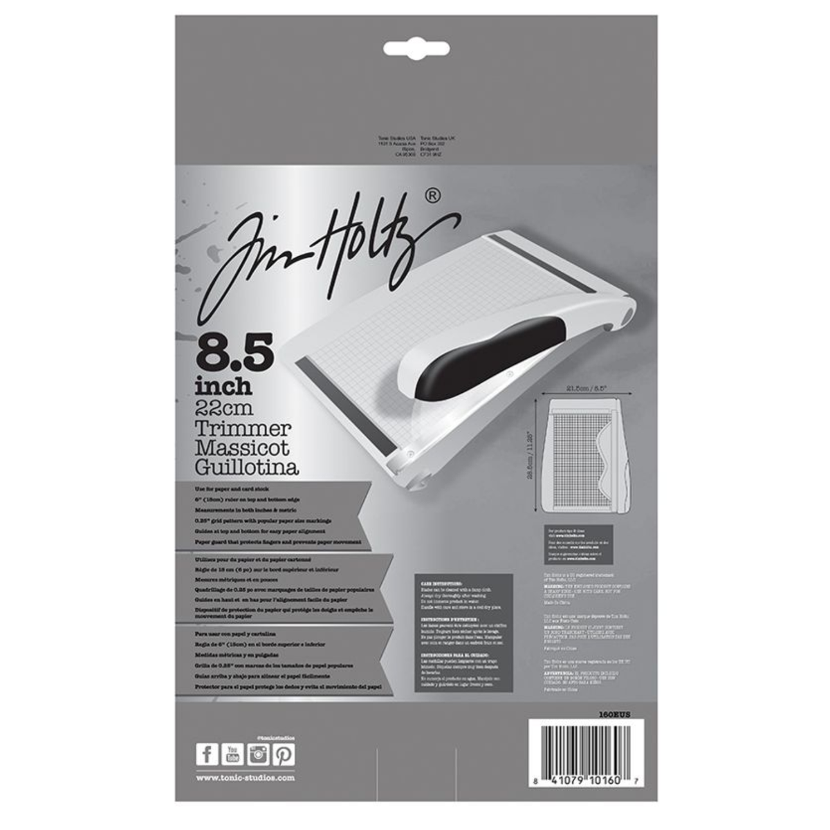 Guillotine Comfort Trimmer / Guillotina Tim Holtz 8.5"