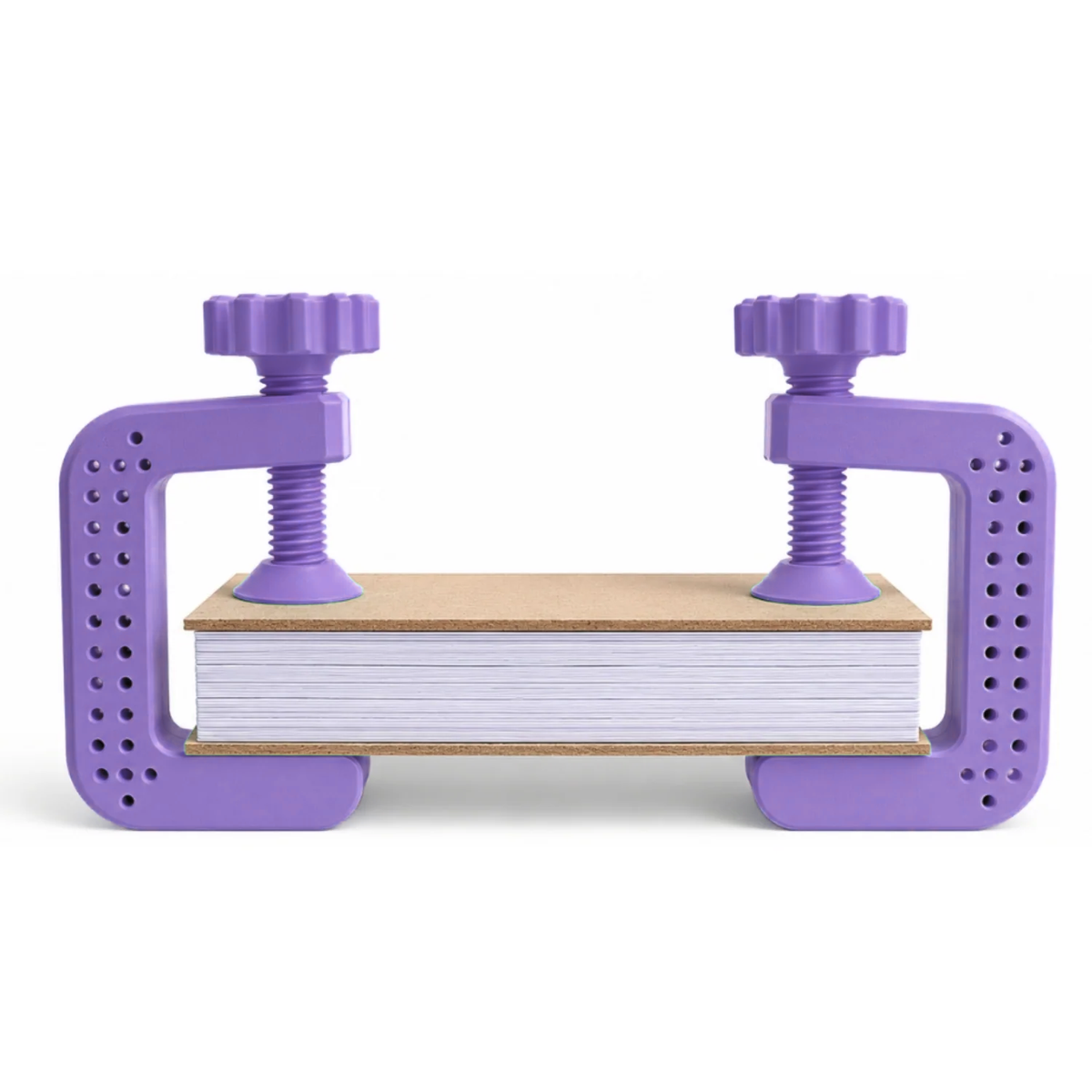 Set de 2 Mini Prensas Morado para Encuadernación