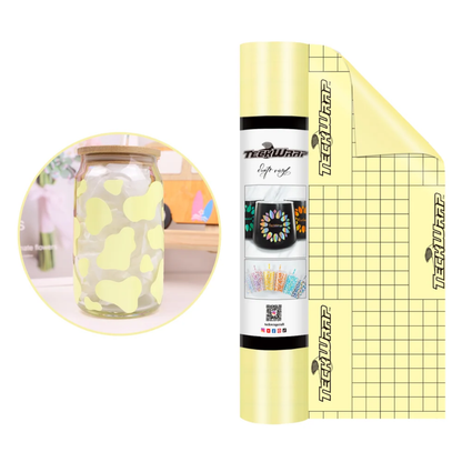 Economical Series Matte Vinyl Pastel Yellow / Vinil Adhesivo Mate Amarillo Pastel Viniles Teckwrap