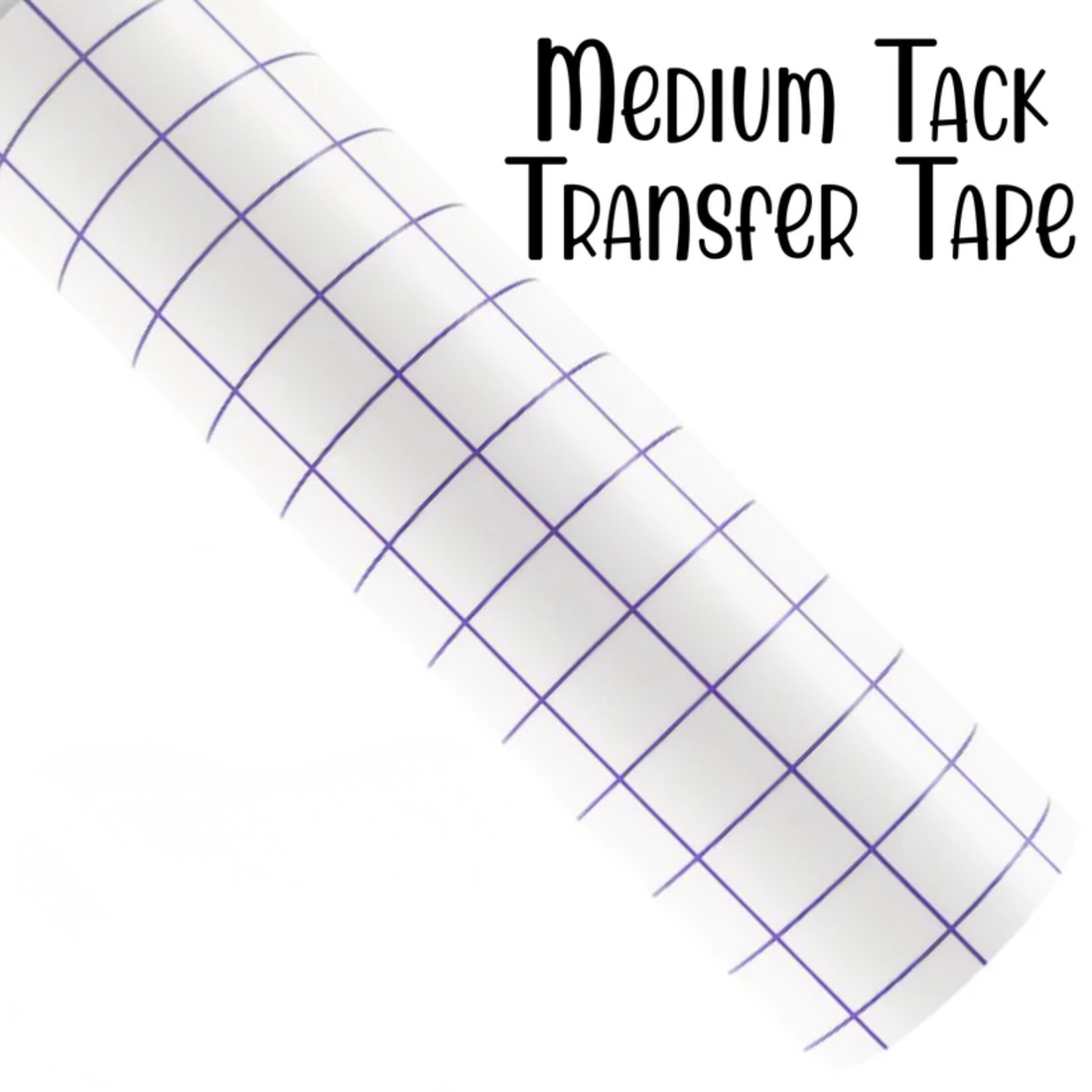 Purple Grid Medium Track Tape / Papel Transfer con Cuadrícula Mediana Viniles Teckwrap