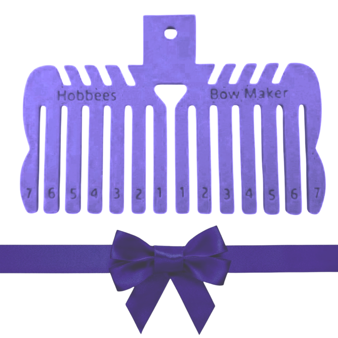 Herramienta Morado Para Hacer Moños