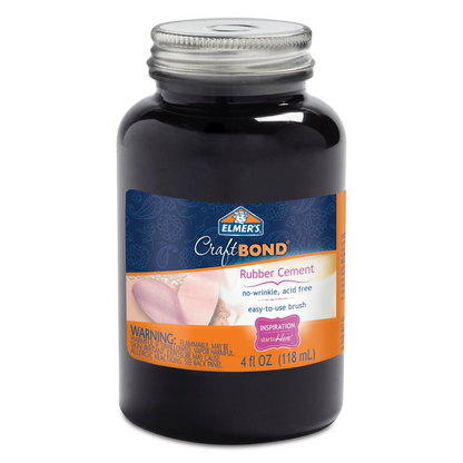 Adhesive Rubber Cement / Pegamento Goma Cemento Adhesivos / Pegamentos Elmer´s