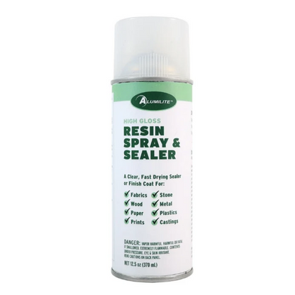 Resin Spray and Sealer Gloss / Spray de Resina y Sellador Adhesivos / Pegamentos Alumilite