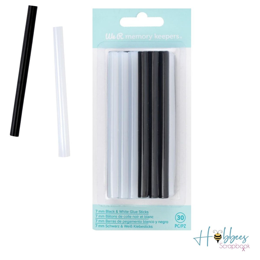 Black And White Glue Sticks / Barras de Pegamento Negro y Blanco Adhesivos / Pegamentos We R Memory Keepers