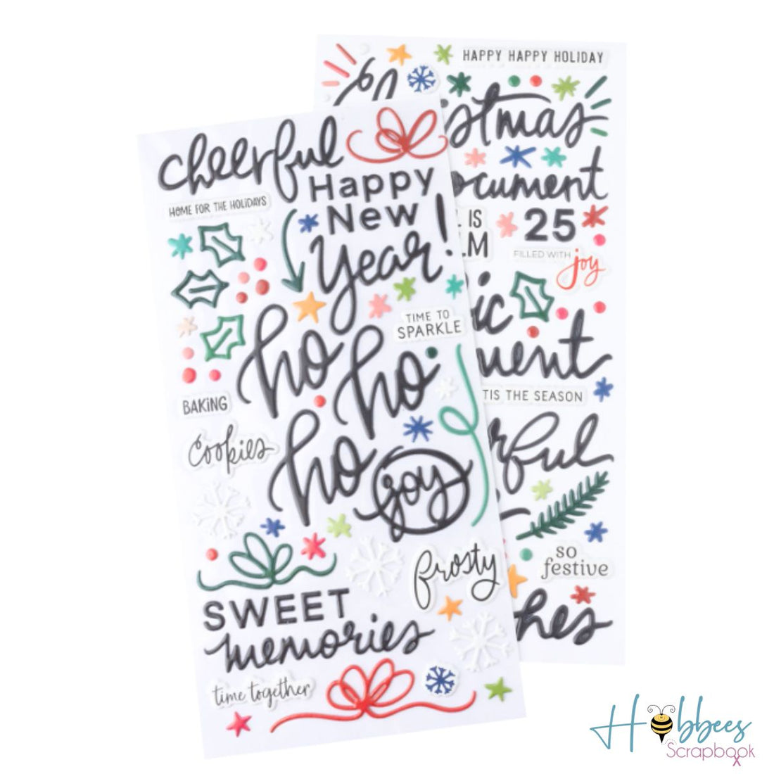 Peppermint Kisses Thickers / Pegatinas Navideñas Stickers Vicki Boutin