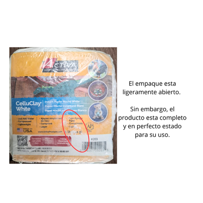 EA Cellu Clay / Papel Maché Instantáneo Modelado ACTIVA