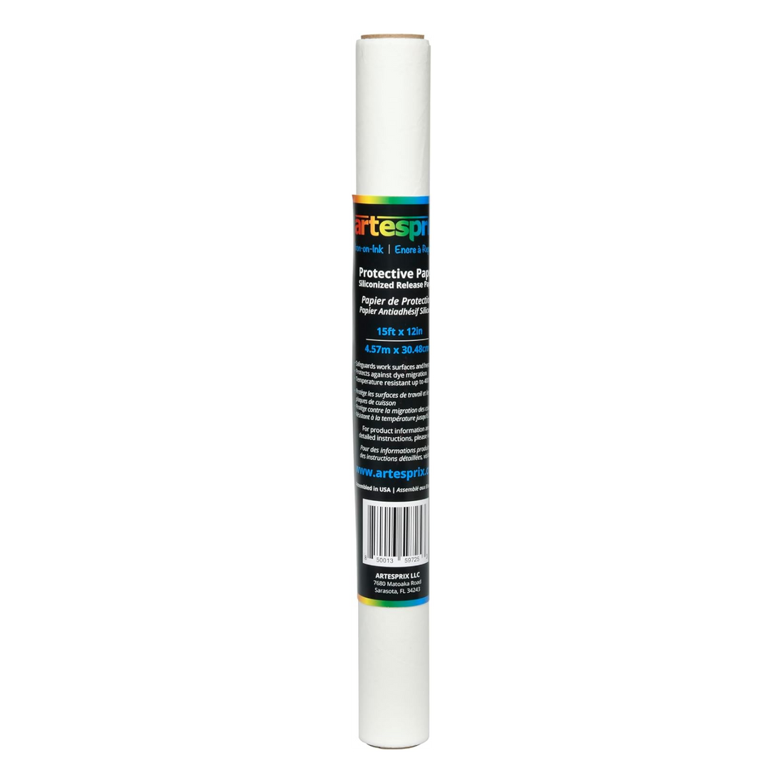 Iron-On-Ink Protective Paper / Papel Protector Termoadhesivo Acetato y Especializados Artesprix