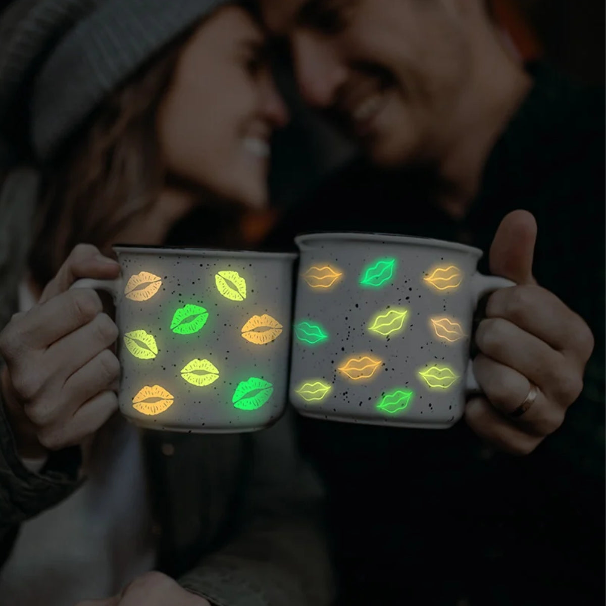 Glow In The Dark Vinyl Sheets Pack / 6 Hojas De Vinil Que Brillan En La Oscuridad Viniles Teckwrap