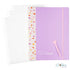 Sticky Folio / Carpeta Lila para Hacer Stickers Adhesivos / Pegamentos We R Makers