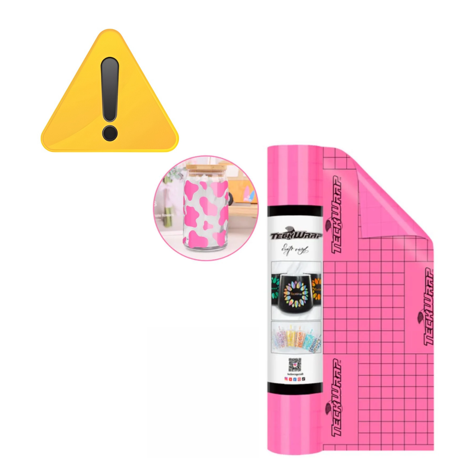 EA Economical Series Vinyl Glossy Barbie Pink / Vinil Adhesivo Brilloso Rosa Suave Viniles Teckwrap