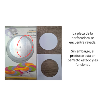 EA Slim Punch Circle 2" / Perforadora de Círculo 5.1 cm Perforadoras Ek Success