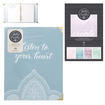 Journal Peace Binder / Paquete de Agenda y Separadores Agendas y Journals Kelly Creates
