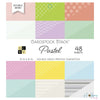 Pastel Cardstock Stack / Cartulina Doble Cara Colores Pastel 6&quot;