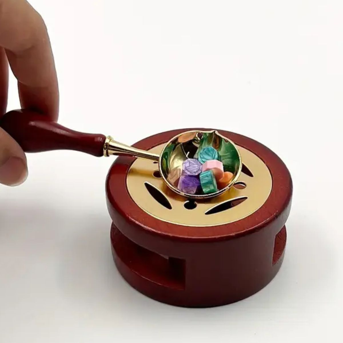 Horno o Estufa de Madera para Fundir Cera o Lacre Herramientas Hobbees