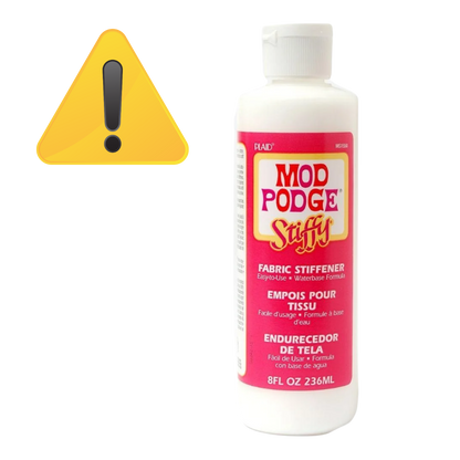 EA Mod Podge Stiffy Fabric Stiffener / Endurecedor de Telas Adhesivos / Pegamentos Plaid