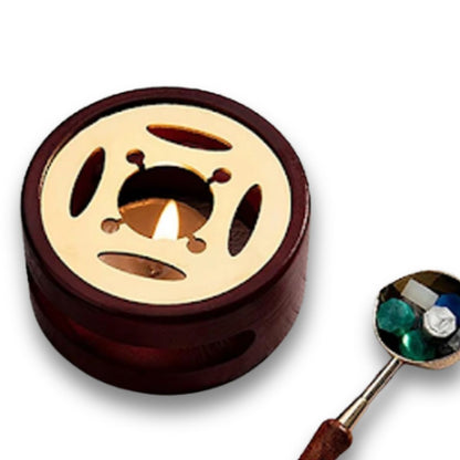 Horno o Estufa de Madera para Fundir Cera o Lacre Herramientas Hobbees