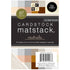 Single-Sided Mat Stack Neutrals /  Block de Cartulina Colores Neutrales 4.5" Papel DCWV