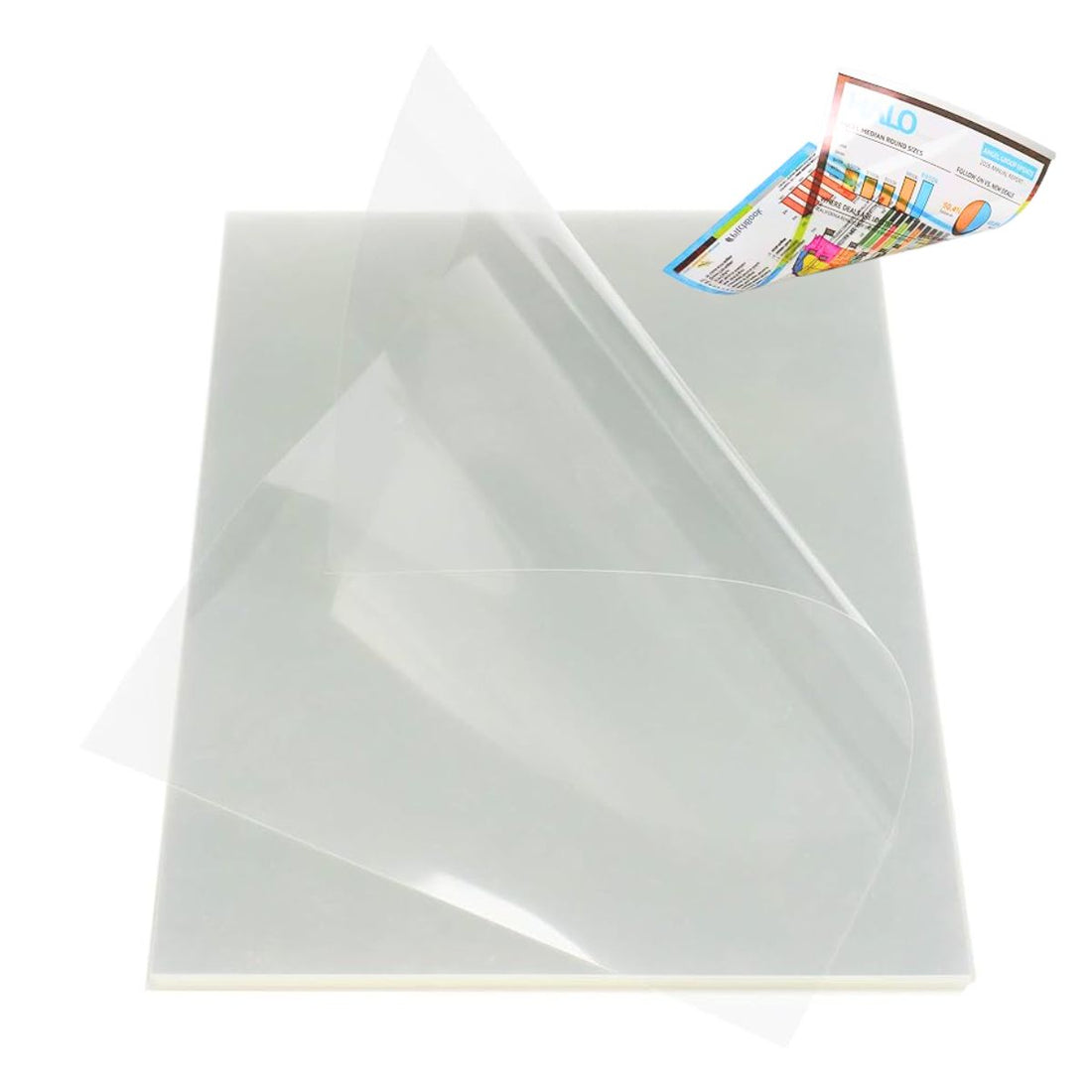 20 Hojas de Acetato para Impresión Ink Jet Acetato y Especializados Hobbees