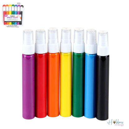 Fabric Spray Paint Rainbow / Pintura para Tela en Spray Pintura para Tela Tulip