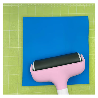 Soft Rubber Brayer / Rodillo Suave de Goma Rosa Herramientas Hobbees