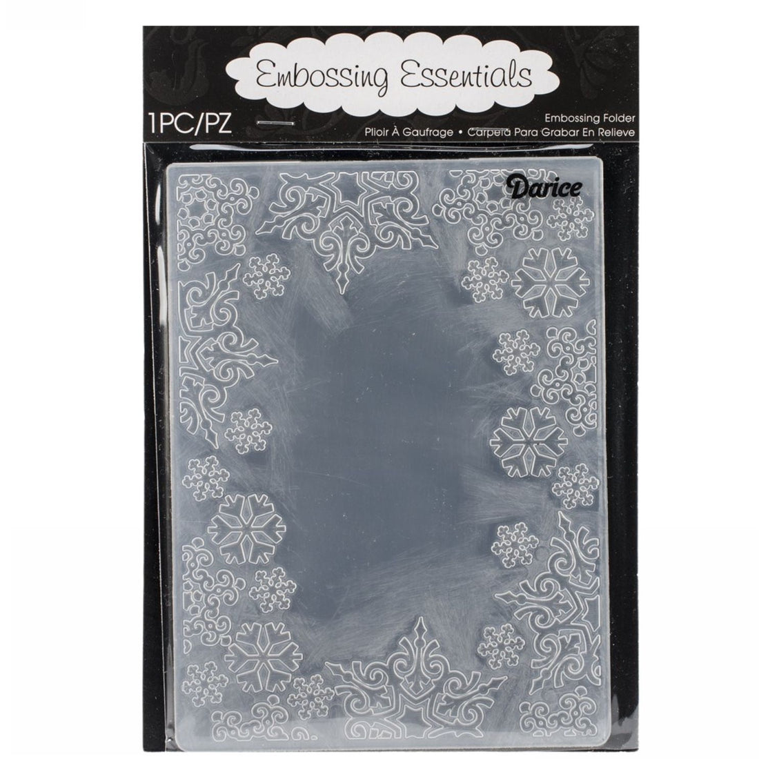 Snowflake Trim Embossing / Folder de Grabado Marco Copo de Nieve Folders de Grabado Darice