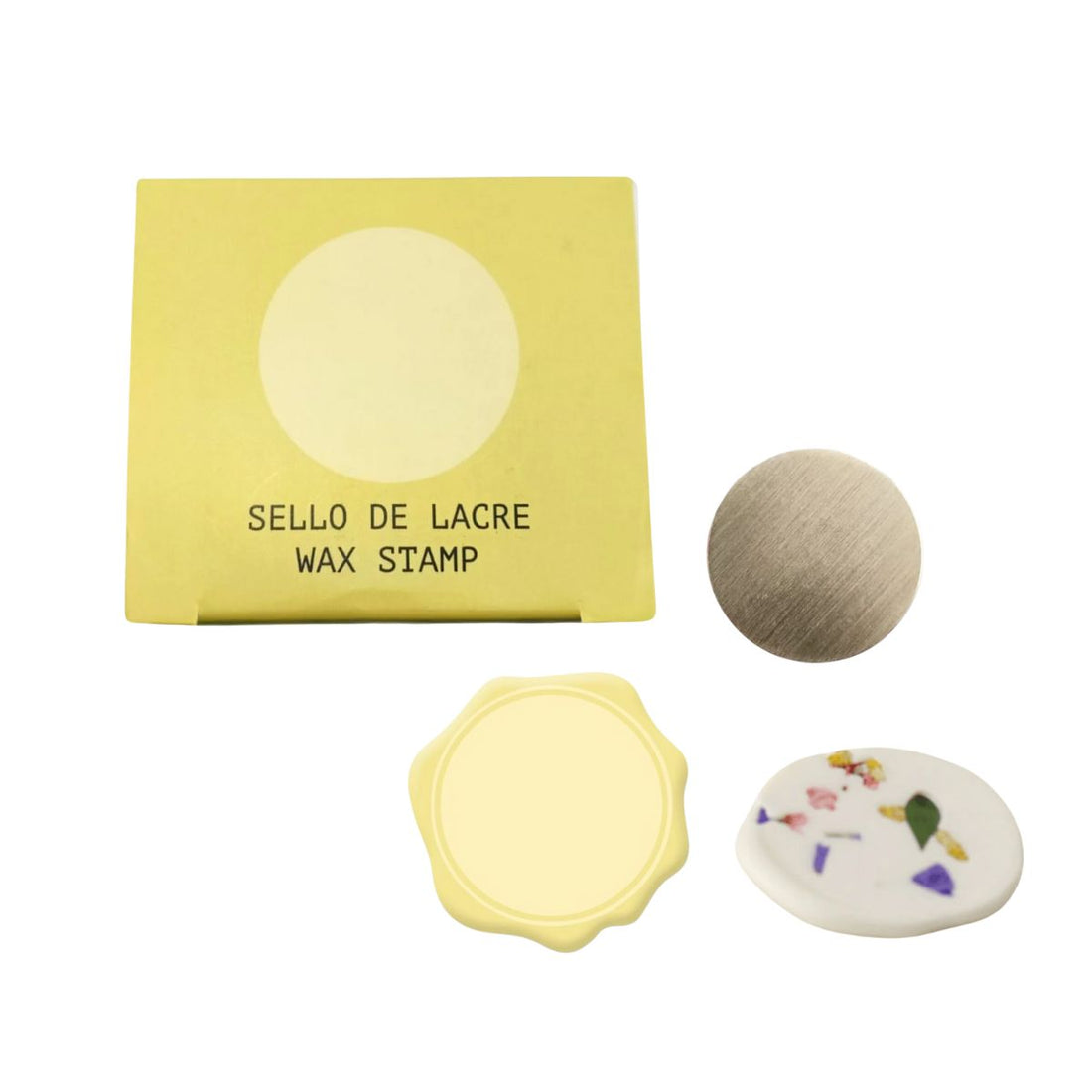 Sello para Lacre &quot;Circulo Neutro 2.5cm&quot; Sellos Mintopía