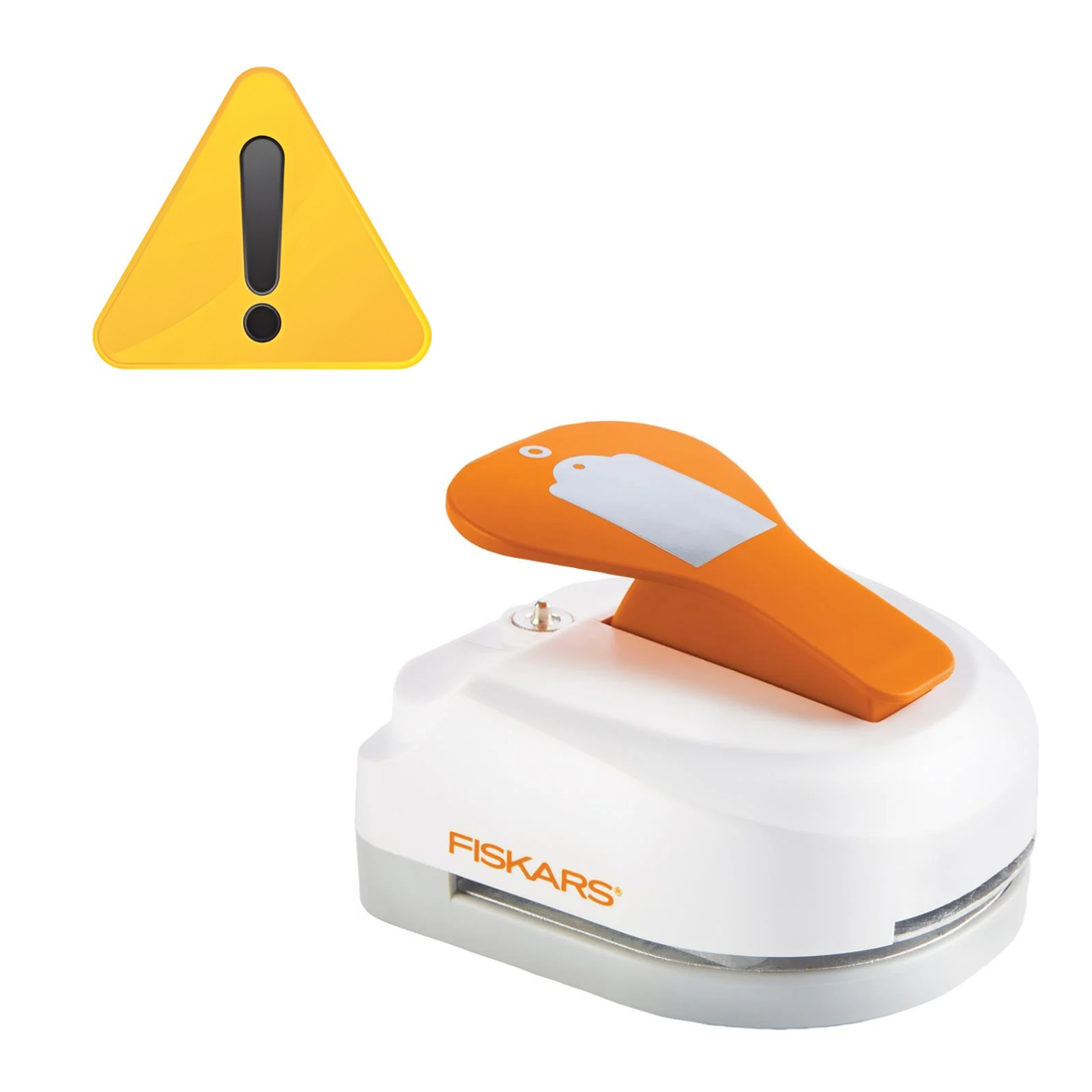 EA Standard Tag Maker Punch W Built In Eyelet Setter / Perforadora de Etiquetas con Aplicador de Ojillos (Copia) Perforadoras Fiskars