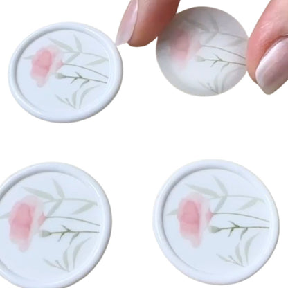 Sello para Lacre &quot;Circulo Neutro 2.5cm&quot; Sellos Mintopía