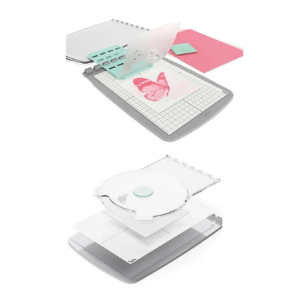 Stamp &amp; Spin Tool / Accesorio Para Plantillas Y Sellos Herramientas Sizzix