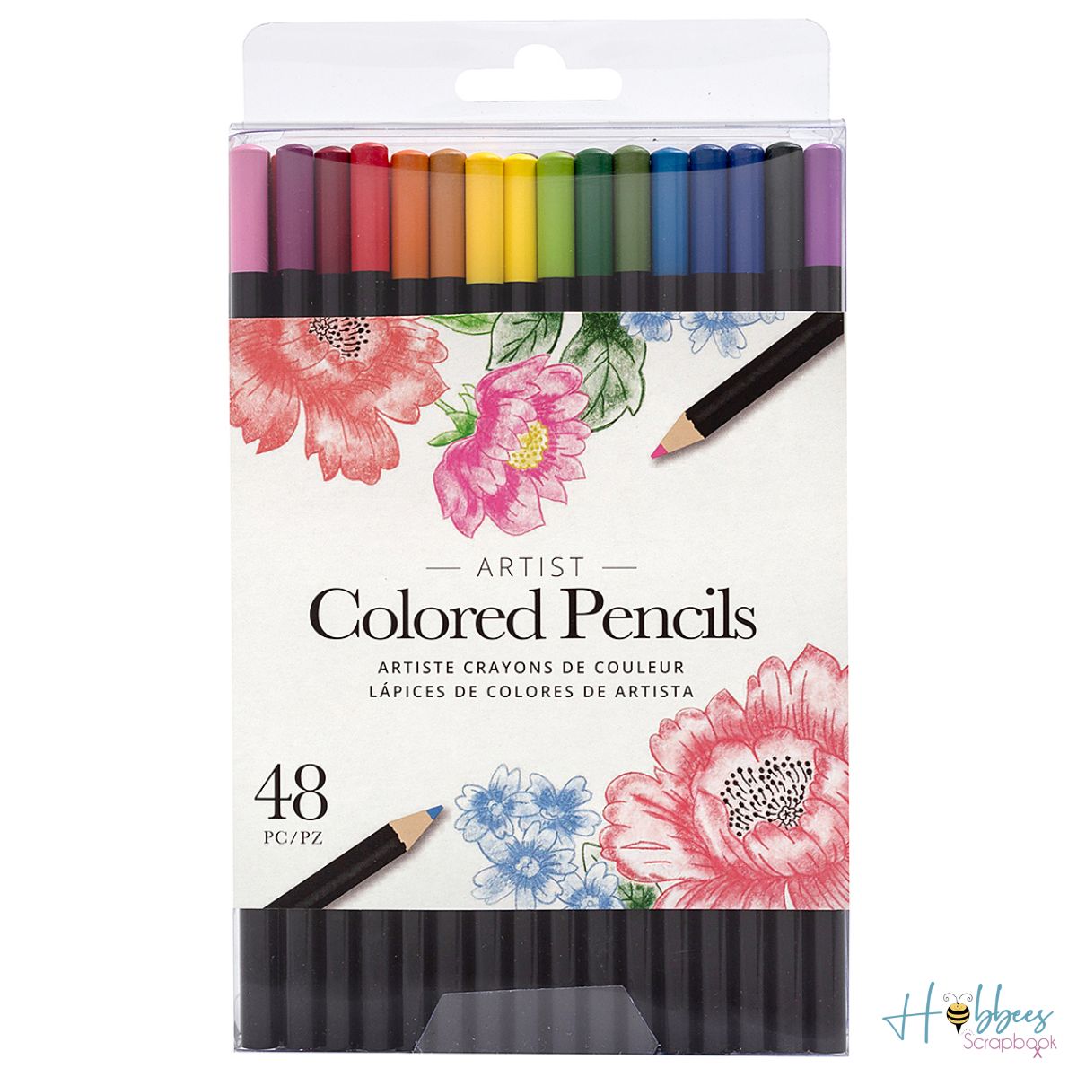 Artist Colored Pencils / 48 Lápices de Colores Colores y Plumones Art Supply Basics