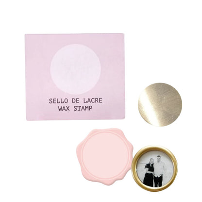Sello para Lacre &quot;Circulo Neutro 3cm&quot; Sellos Mintopía