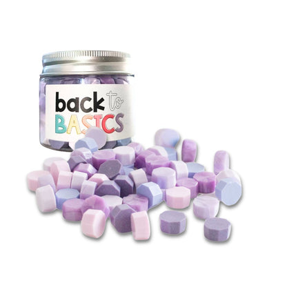 Perlas De Lacre Para Sellos Lila Adornos / Embellishments Mintopía